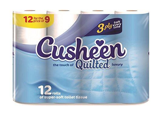 cusheen 12 pack toilet paper