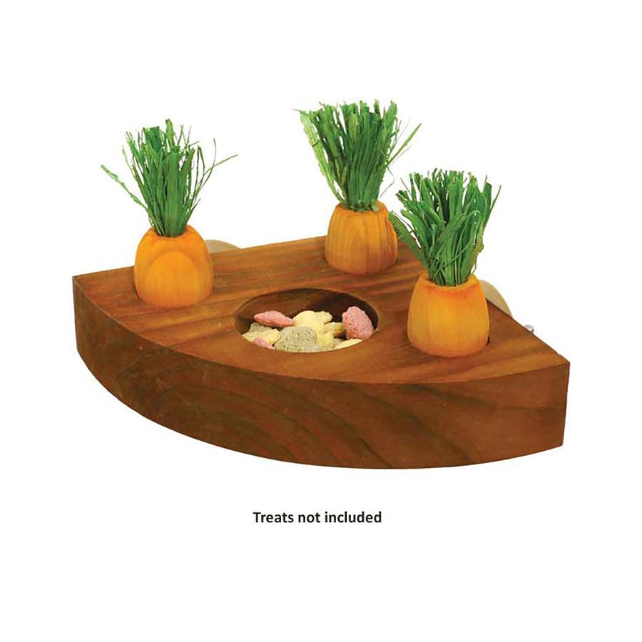 Rosewood Carrot Toy n Treat Holder