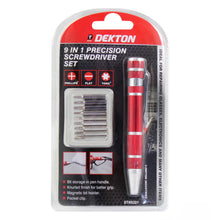 Load image into Gallery viewer, Dekton 9 In 1 Precision Magnetic Screwdriver Set
