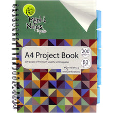 Load image into Gallery viewer, Munki Notes A4 &amp; A5 Project Book
