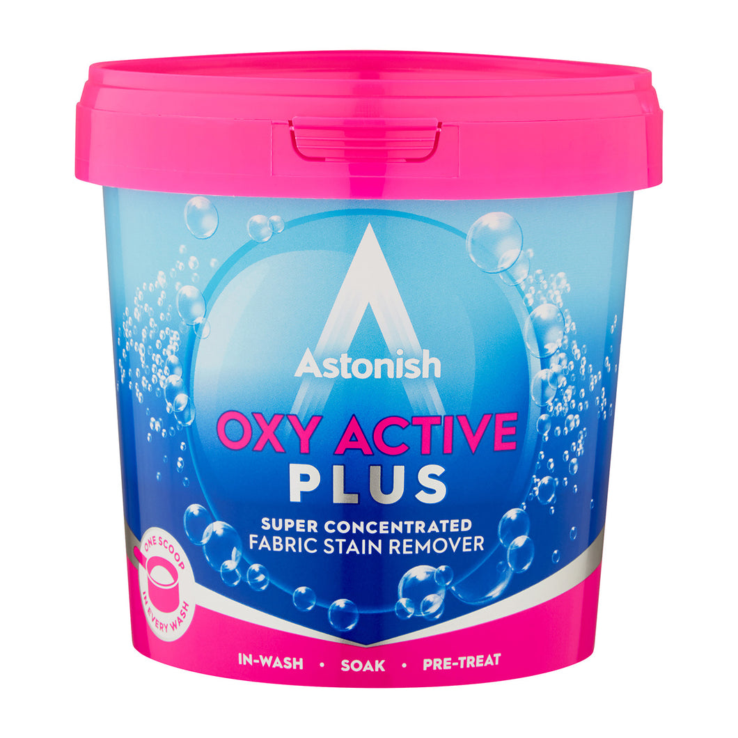 Astonish Oxy Active Plus Fabric Stain Remover 1kg
