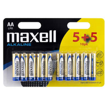 Load image into Gallery viewer, Marell Alkaline AA &amp; AAA Batteries 5+5 Pack
