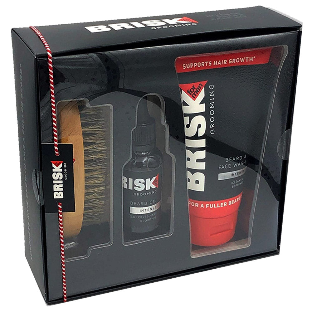 Brisk Intense Bread Oil And Face Wash Gift Set