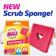 Load image into Gallery viewer, Buzz Scrub Sponge - Changes Texture In Warm Water