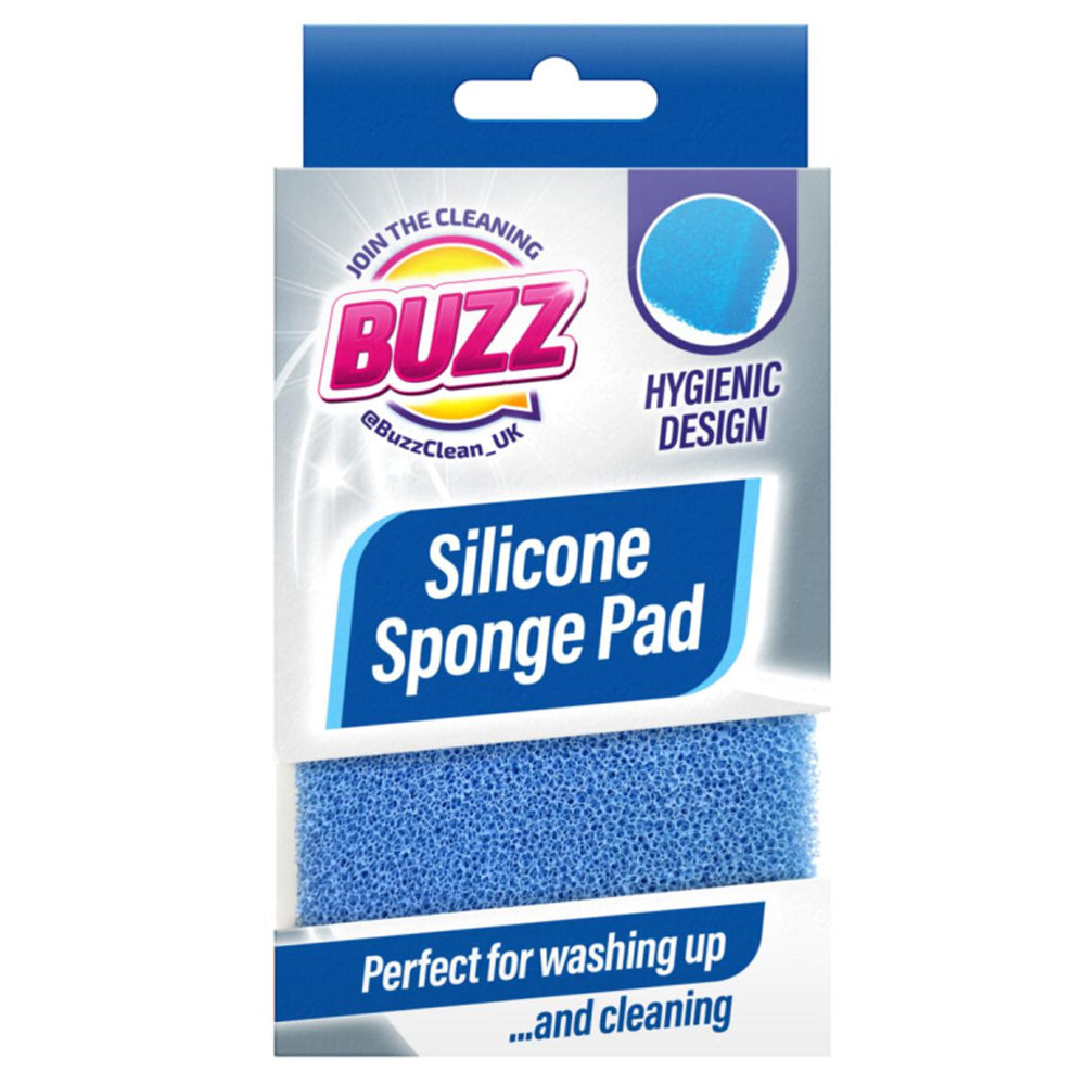Buzz Silicone Sponge Pad Blue