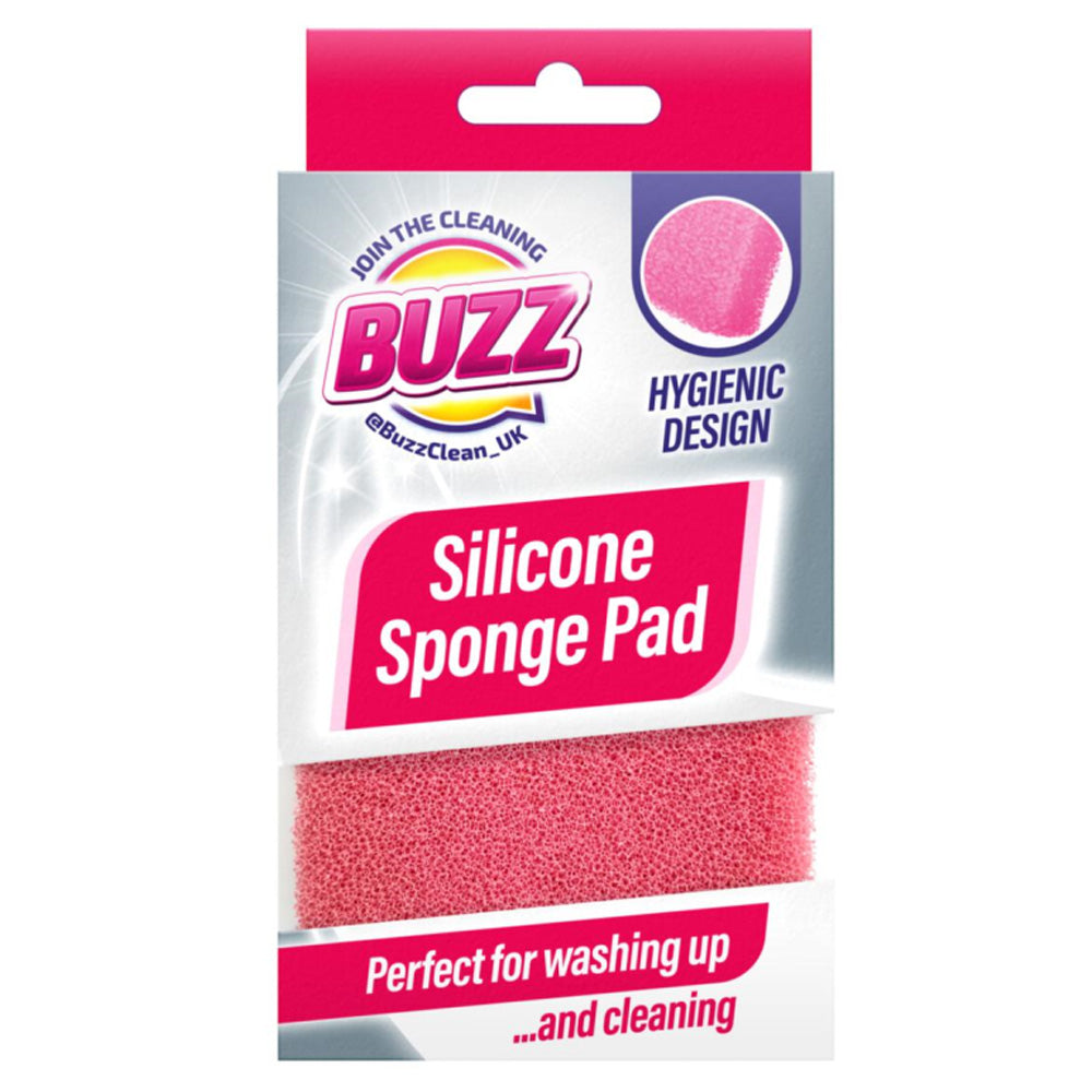 Buzz Silicone Sponge Pad Pink