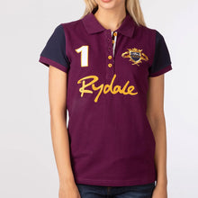 Load image into Gallery viewer, Ladies Equestrian Polo Top Berry Burgandy