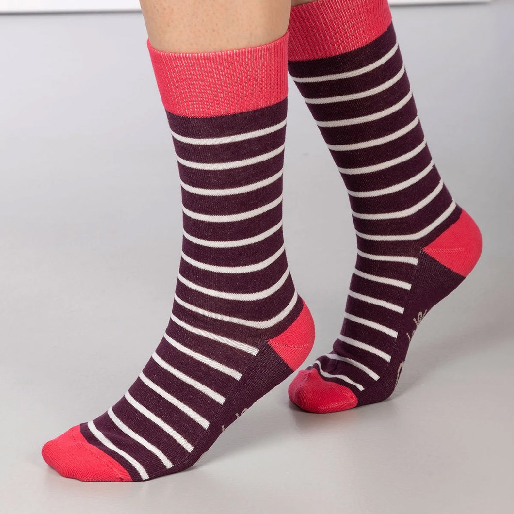 Ladies Patterned Socks