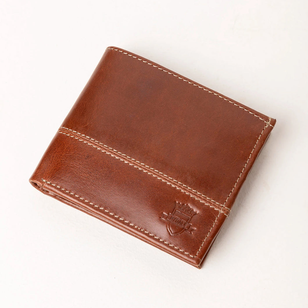 Gentlemen's Leather Wallet With Bifold