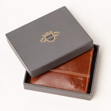Load image into Gallery viewer, Rydale Tan Leather Wallet In Gift Box