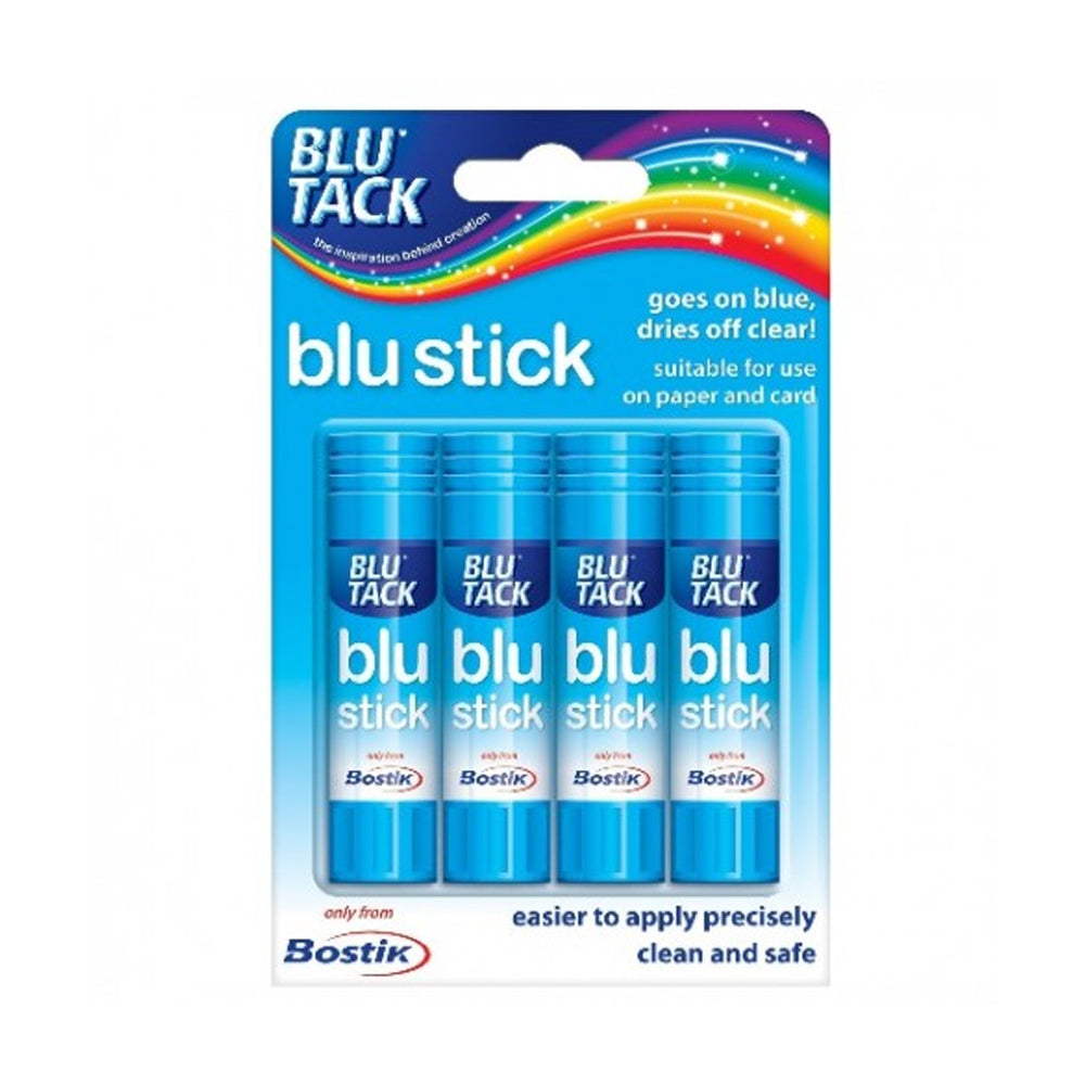 Blu Tack Blu Stick Quick Stick Glue 4 Pack