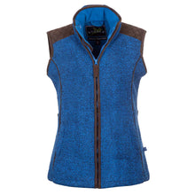Load image into Gallery viewer, Ladies Super Soft Fleece Gilet Pacific Blue