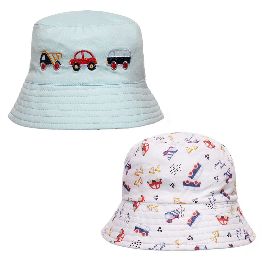 Baby Boys Bucket Hat Embroidered