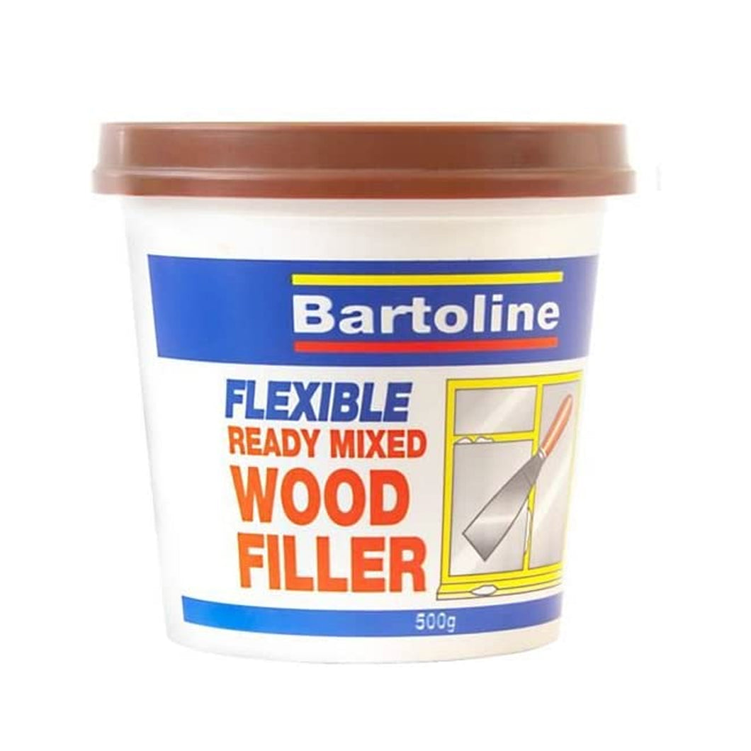 Bartoline White & Brown Wood Filler 330g/500g