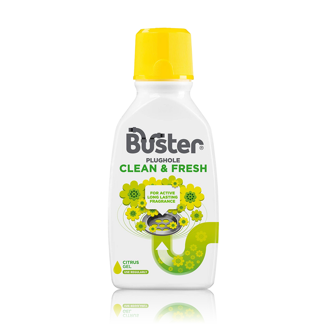 Buster Citrus Fresh Plughole Cleaning Gel