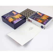 Load image into Gallery viewer, Tom Smith Luxury City Scene Christmas Cards 20pk
