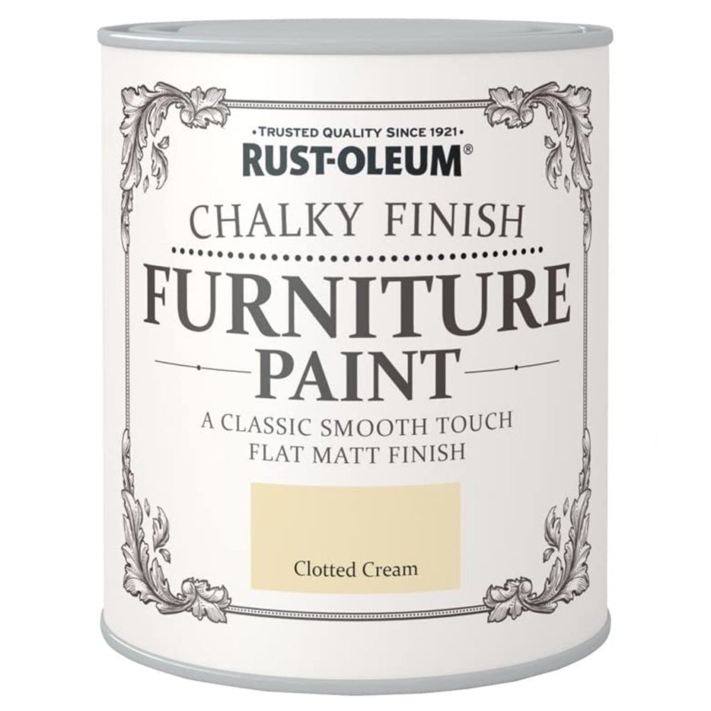 Rust-Oleum Furniture Paint With A Smooth Matt Paint Finish (750ml & 125ml)