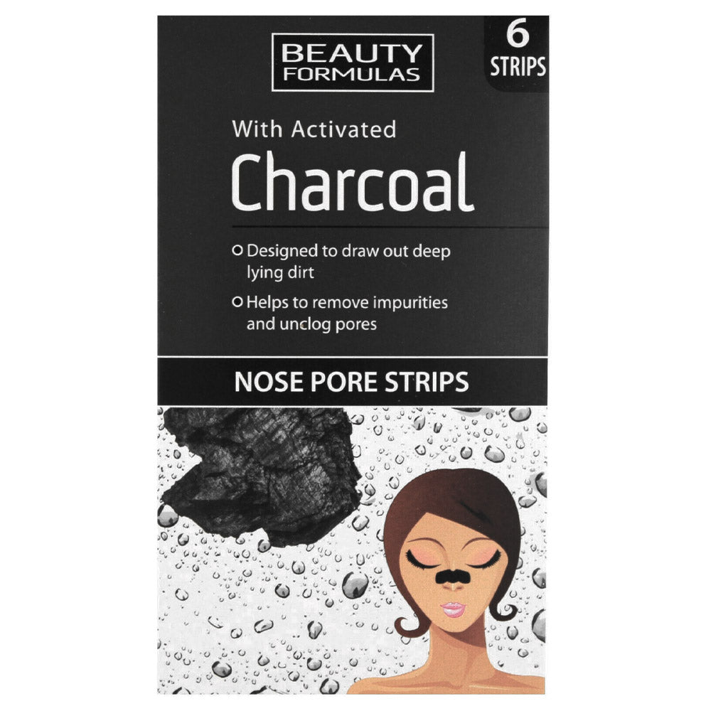 Beauty Formulas Nose & Eye Patches With Activated Charcoal