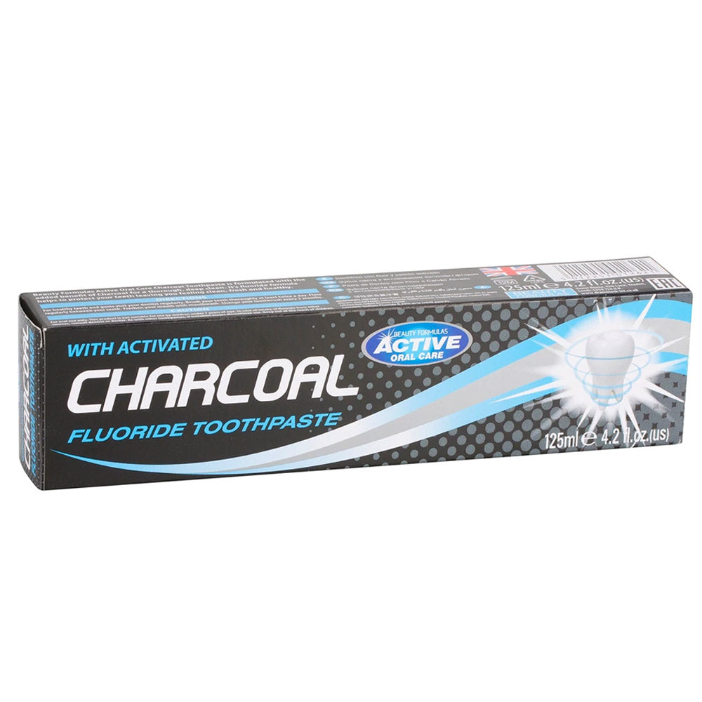 Active Oral Care Charcoal Toothbrush & Toothpaste