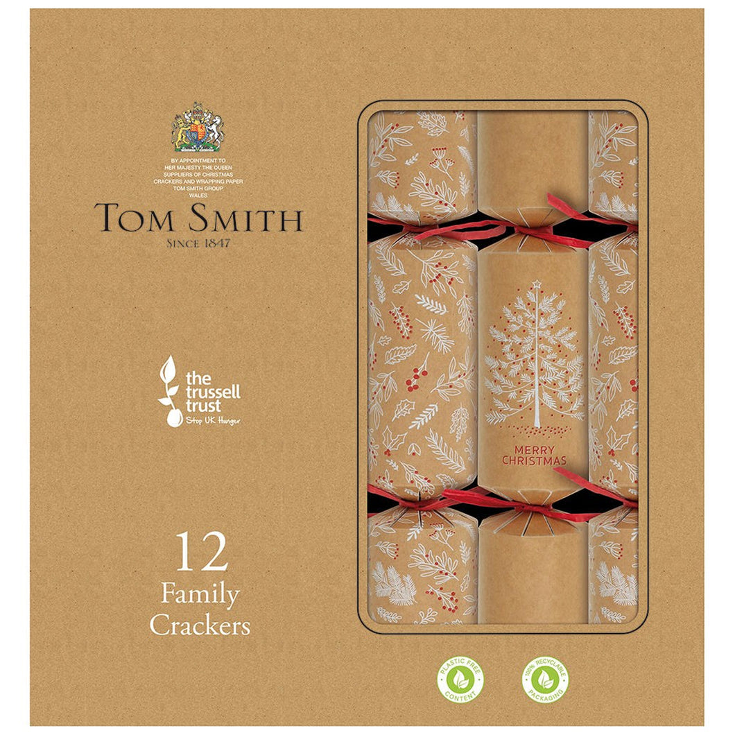 Tom Smith Kraft Foliage Crackers 12pk