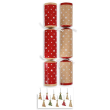 Load image into Gallery viewer, Giftmaker 12&quot; Kraft Christmas Crackers 10pk
