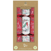Load image into Gallery viewer, Tom Smith Deck The Halls Dinner Cube Crackers 6pk
