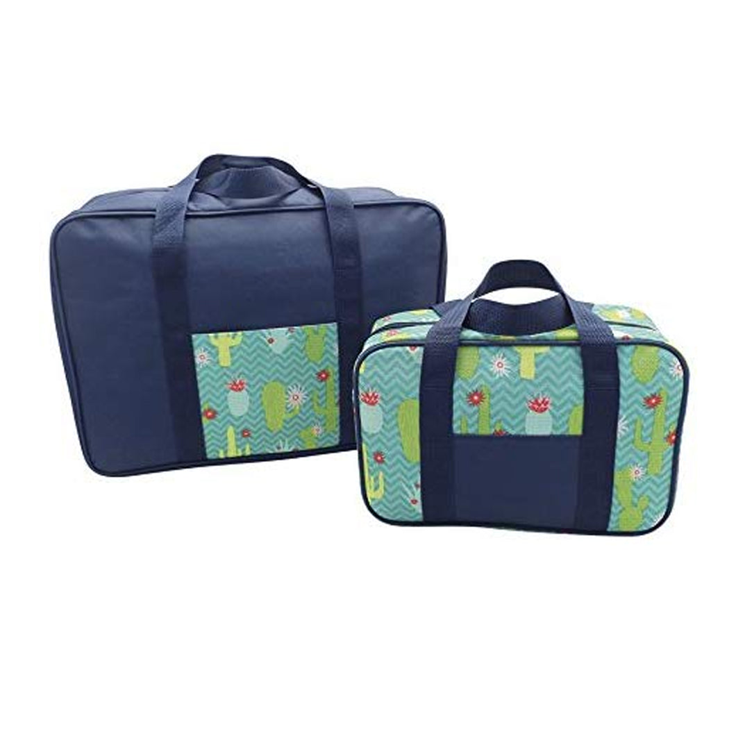 Cooler Bag 2 Pack With Cactus Print