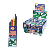 Load image into Gallery viewer, Christmas Wax Crayons 1, 4, &amp; 10 Packs
