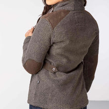Load image into Gallery viewer, Charcoal Grey Fluffy Fleece Jacket For Women