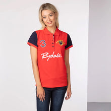 Load image into Gallery viewer, Bright REd Ladies Polo Shirt by Rydale Clothing