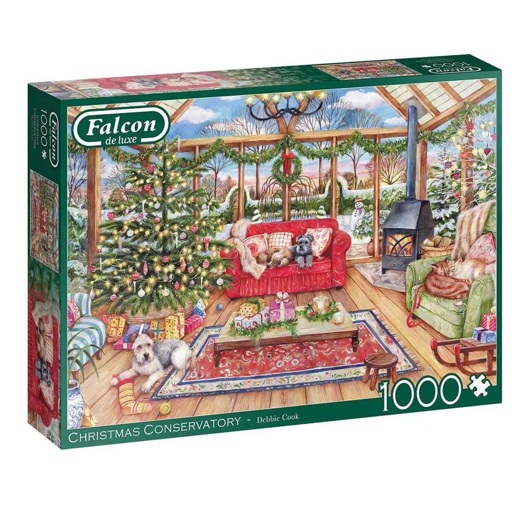 Christmas Conservatory Jigsaw Puzzle