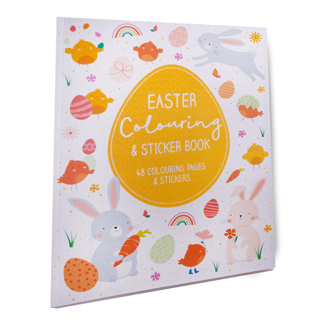 Partisan Easter Colouring & Sticker Book A4