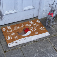 Load image into Gallery viewer, Three Kings Snowy Robin Decoir Mat 45x75cm
