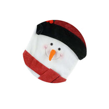 Load image into Gallery viewer, Snowman Chenille Stocking 53cm

