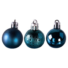 Load image into Gallery viewer, Shatterproof Blue Baubles 24 Pack
