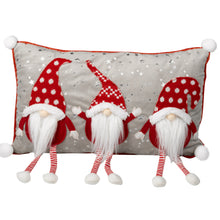 Load image into Gallery viewer, Three Kings Red Gonklet Cushion
