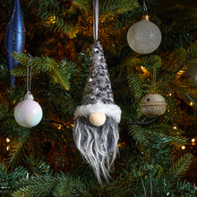 Load image into Gallery viewer, Three Kings Grey Christmas Hangin&#39; Gonklet 15cm
