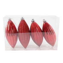 Load image into Gallery viewer, Christmas Olive Baubles 12cm 4 Pack
