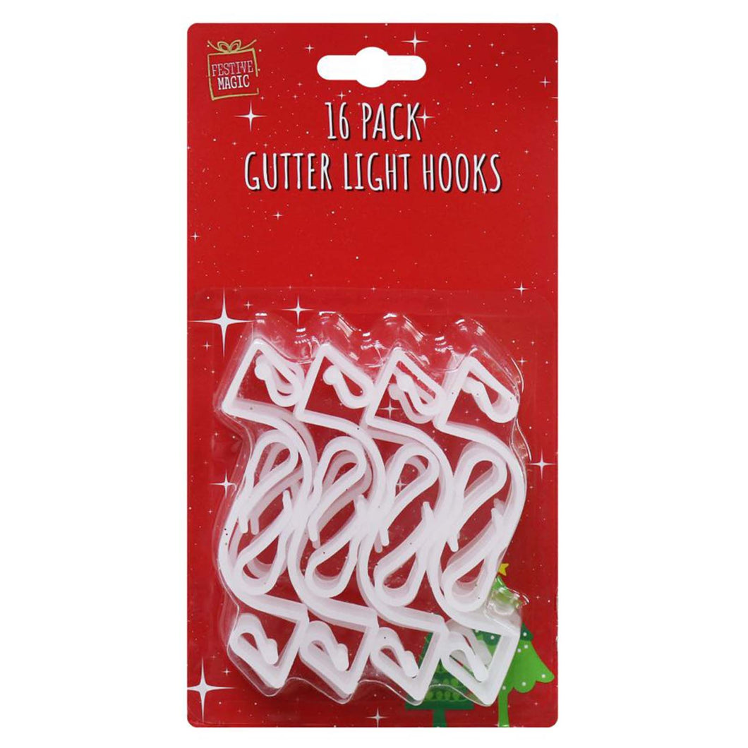 Gutter Hooks 16pc - Extra Large