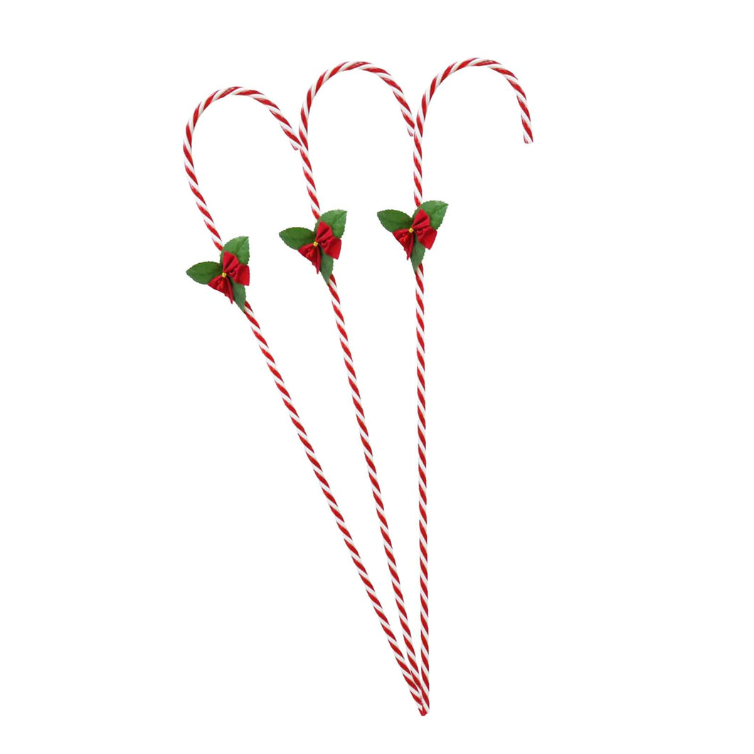 Candy Cane with Bow Detail 75cm
