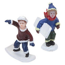 Load image into Gallery viewer, Mini World Snowboarding Children 2.5&quot; Resin
