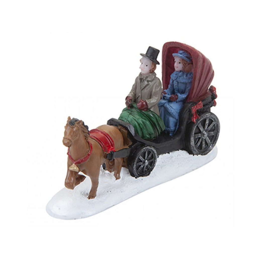 Mini World Collectables Carriage Ride Ornament