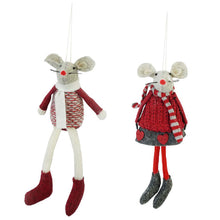 Load image into Gallery viewer, Knitted Mouse with Dangly Legs Assorted
