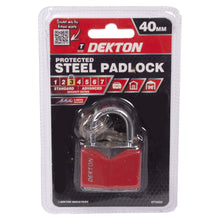 Load image into Gallery viewer, Dekton Protected Steel Padlock
