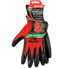 Load image into Gallery viewer, Black/Red Working Gloves

