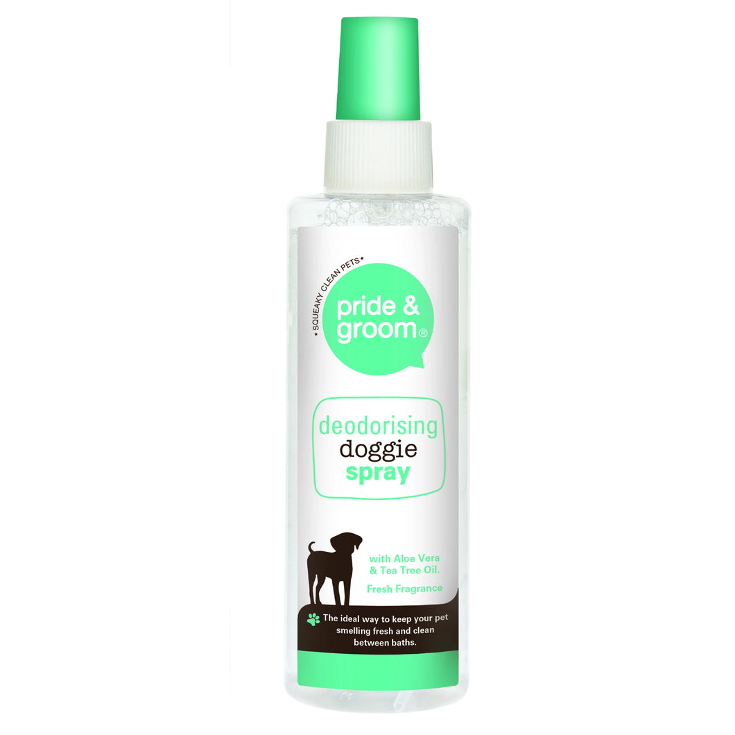 Pride & Groom Deodorising Doggie Spray 200ml