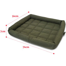 Load image into Gallery viewer, Rosewood Green Water Resistant Dog Bed
