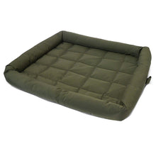 Load image into Gallery viewer, Rosewood Green Water Resistant Dog Bed
