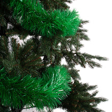 Load image into Gallery viewer, Fine Cut Shiny Green Tinsel
