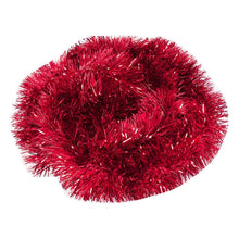 Load image into Gallery viewer, Metallic Red Tinsel 2 Metres
